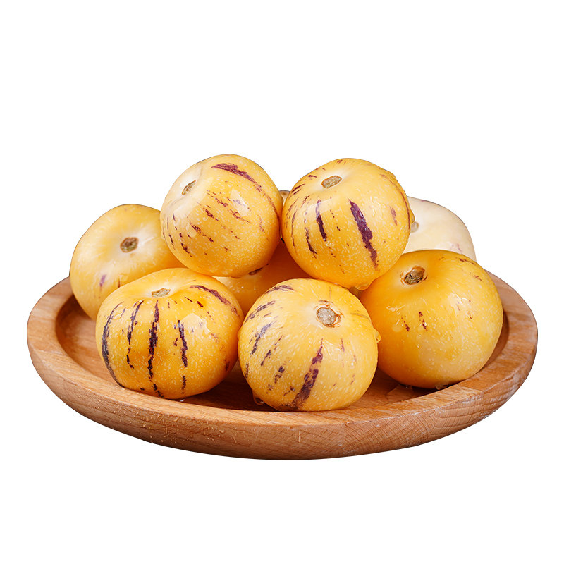 大黄云南石林人参果现摘树上新鲜自然成熟黄肉圆人参果