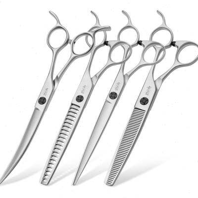 宠物宠物美容美容师剪刀专业直剪弯剪牙剪细齿打薄美容剪