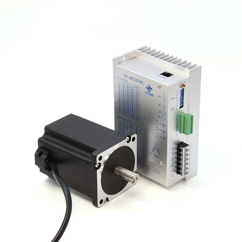 步进电机驱动器套装交流220v高速扭矩稳定2254电机