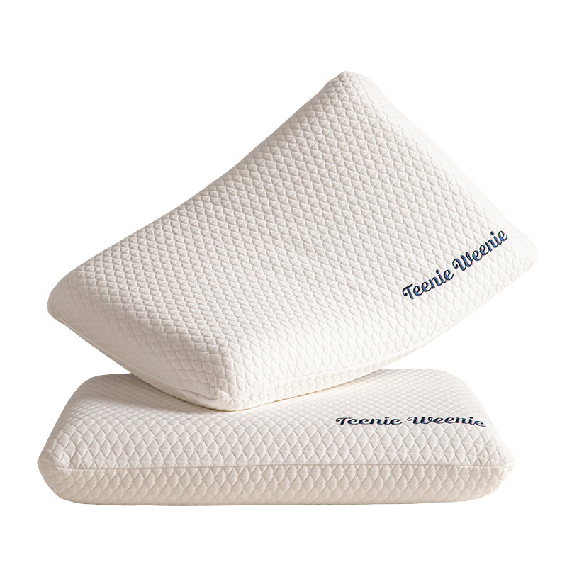 记忆枕头teenieweenie忆棉零压枕护颈椎睡眠枕芯低枕枕头