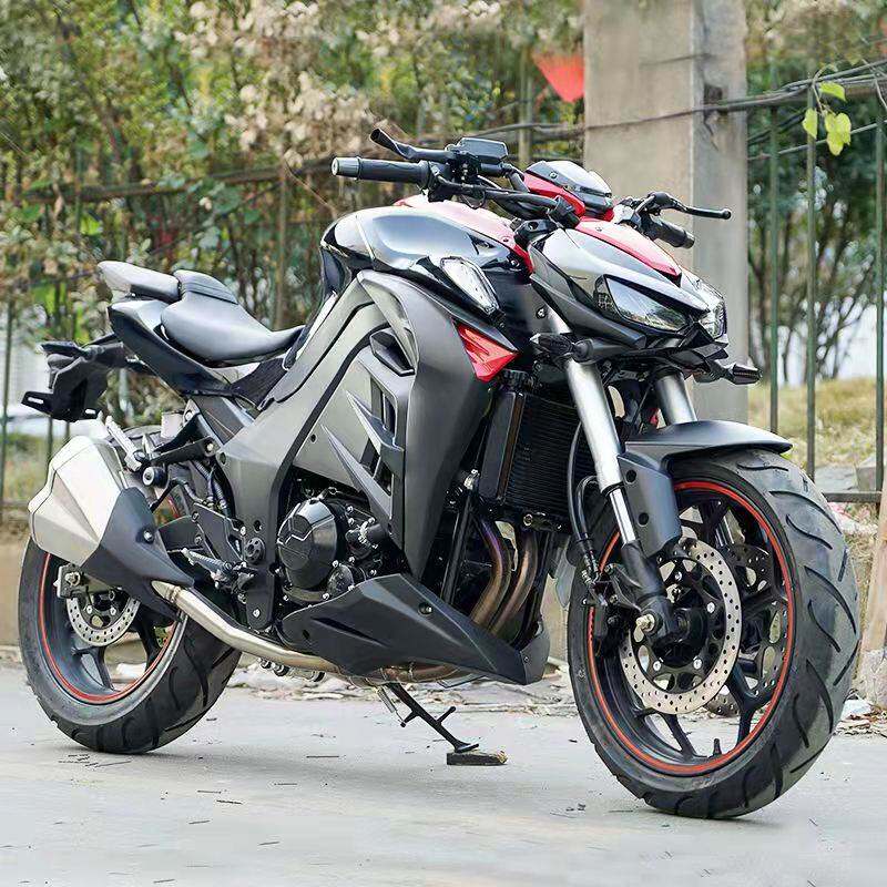 进口趴赛忍者双缸街车n19蟒蛇跑车川崎四缸摩托车整车