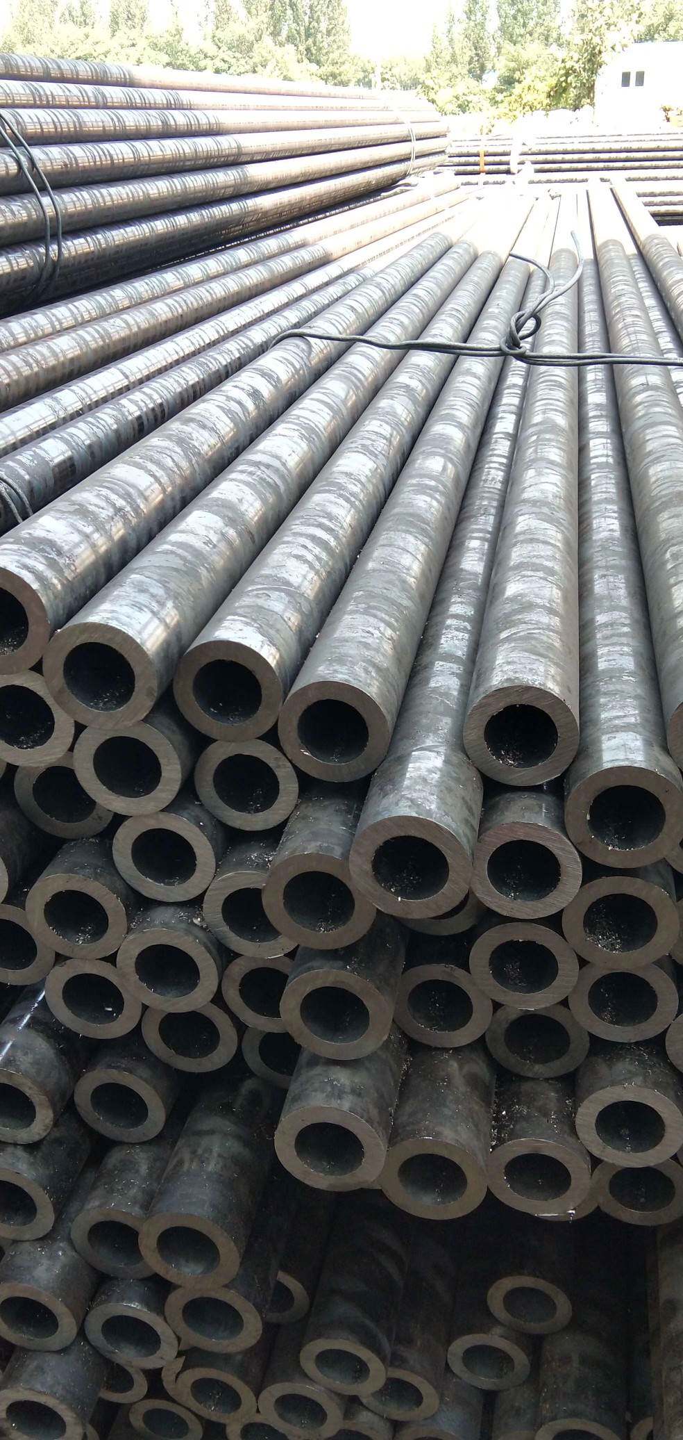 无缝钢管碳钢厚壁模具钢精密镜面空心管镀钢管加工钢管