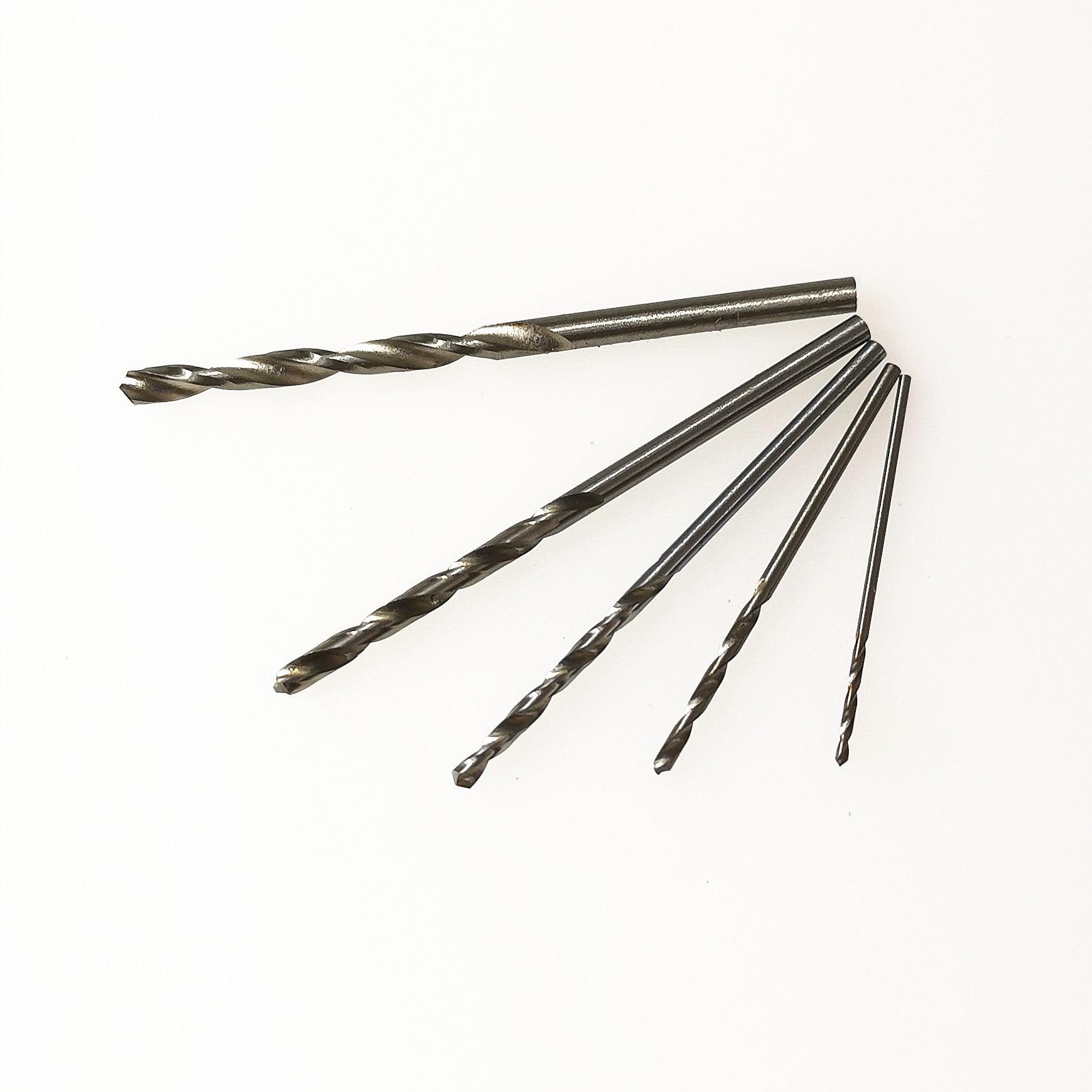 钻头高速钢1mm2毫米3mm直径铁皮铝板木板塑料麻花钻