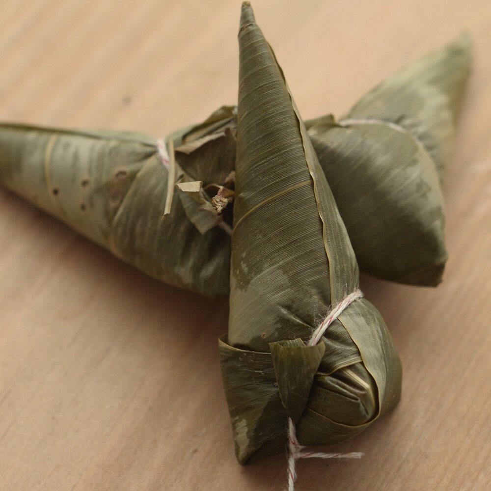 阙纪白味袖珍粽子乐山阙记特产糯米无馅小素粽子