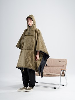 Mu Gaodi camping cloak wearable outdoor camping autumn and winter cold-proof ຖົງນອນຝ້າຍສໍາລັບຜູ້ໃຫຍ່ quilt portable ອົບອຸ່ນ