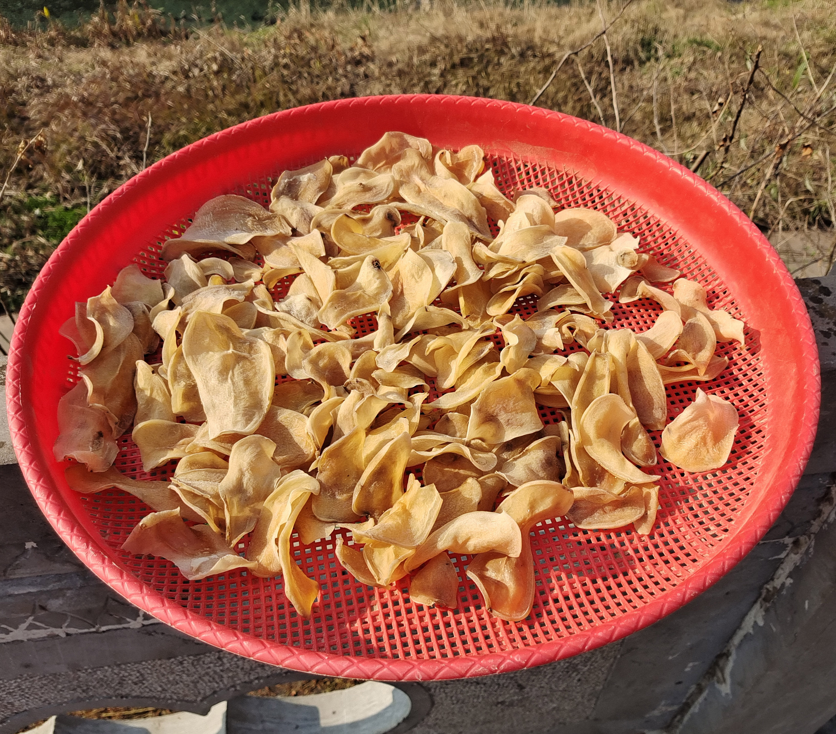 重庆石柱特产农家自制手工土豆片自晒干洋芋膨化食品