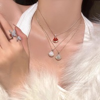【女神节礼物】网红爆款时尚扇形项链