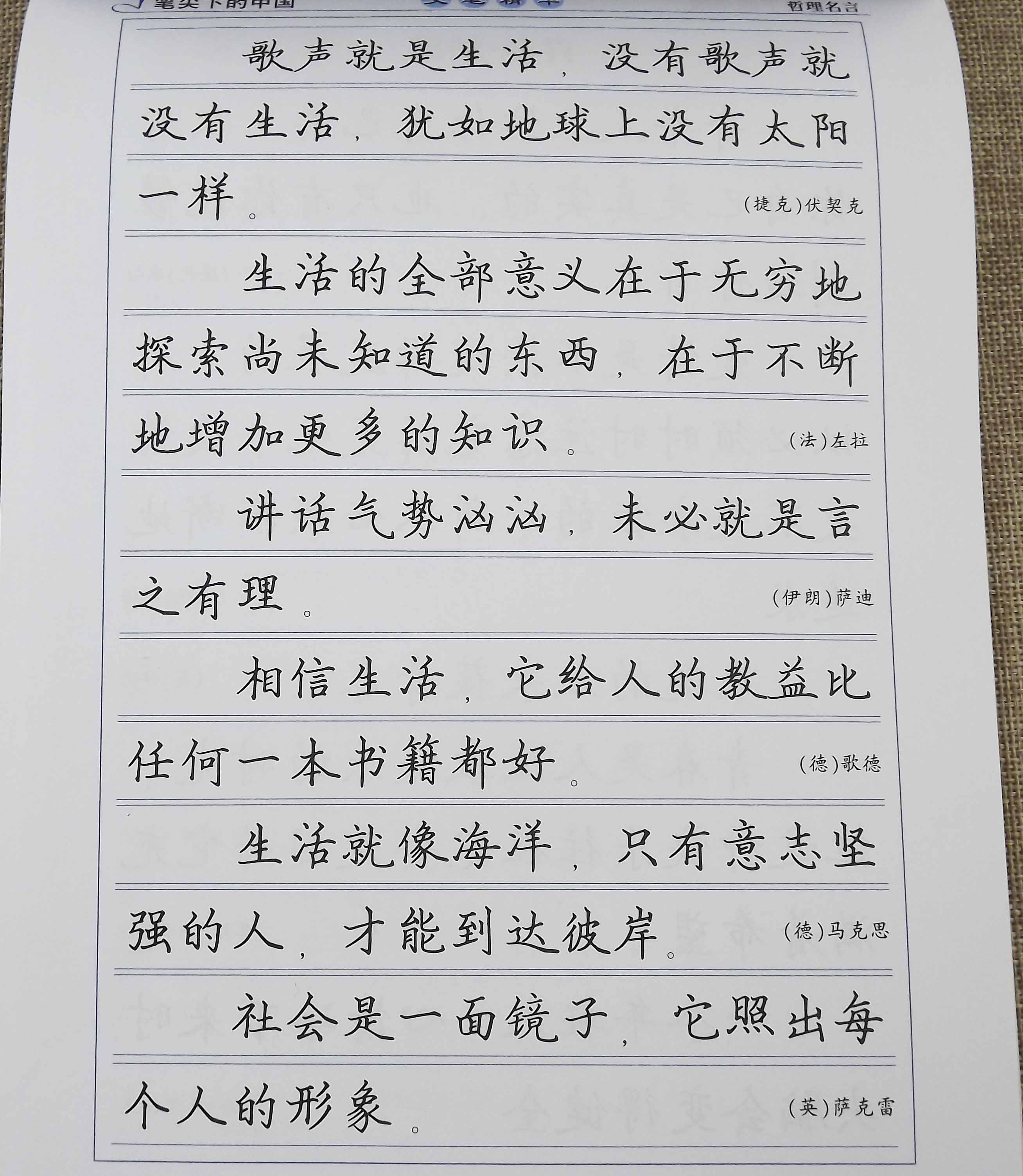 钢笔字帖笔尖文笔学生练字中性笔精华升级版楷书书法
