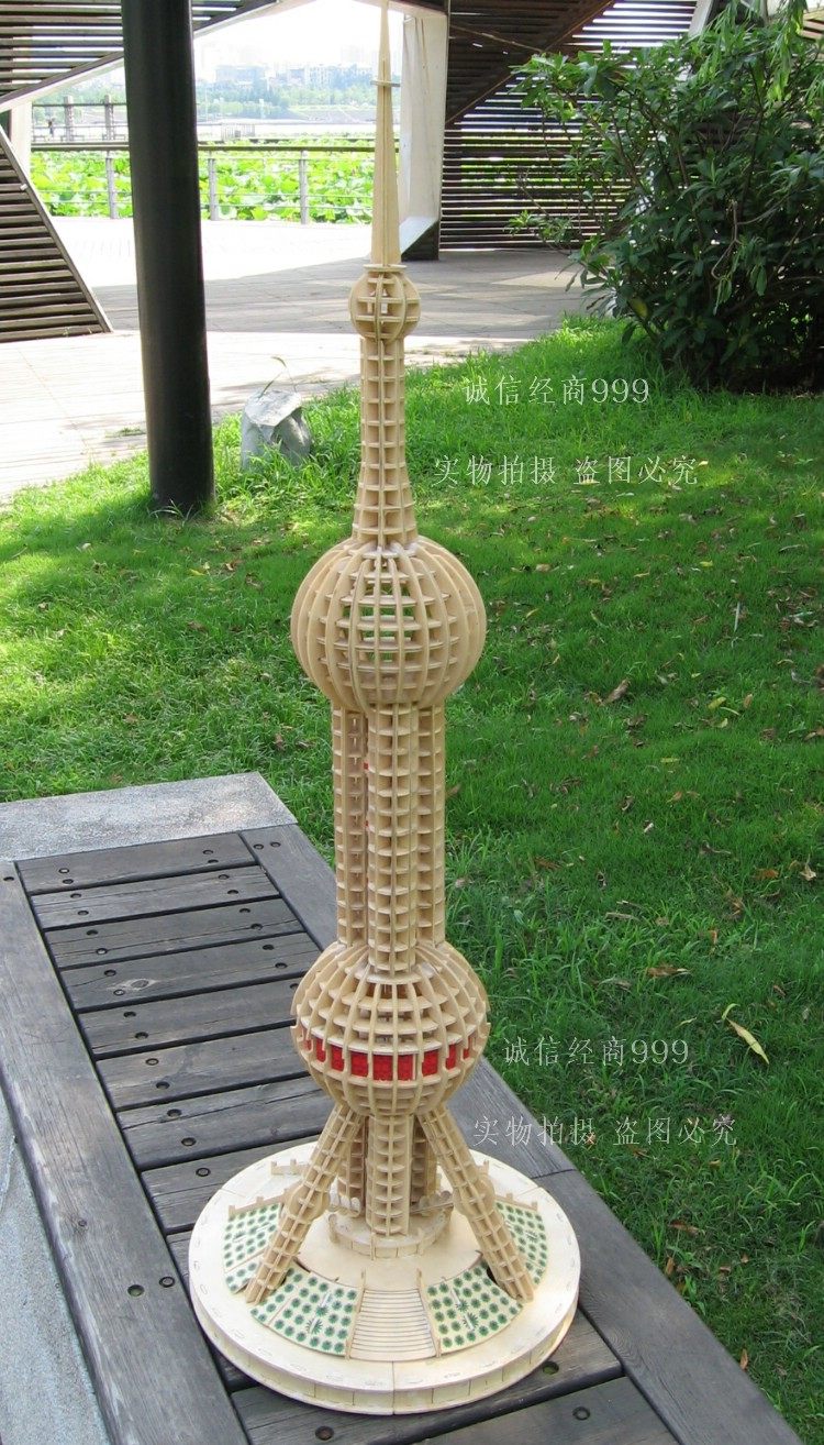 成人木质高难度拼装diy建筑仿真模型手工立体其他模型玩具