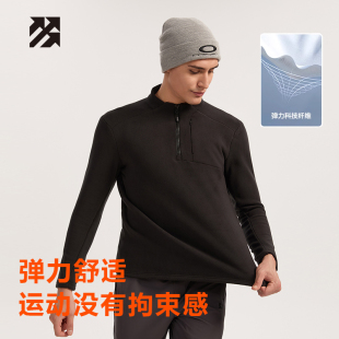 【万粒绒】路森男女抓绒衣户外半拉链冲锋衣内胆运动休闲上衣保暖