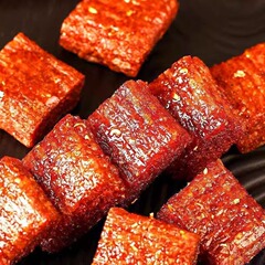 手撕大刀素牛肉排卷豆干香辣烧烤味豆制品单独小包装休闲零食即食价格比较