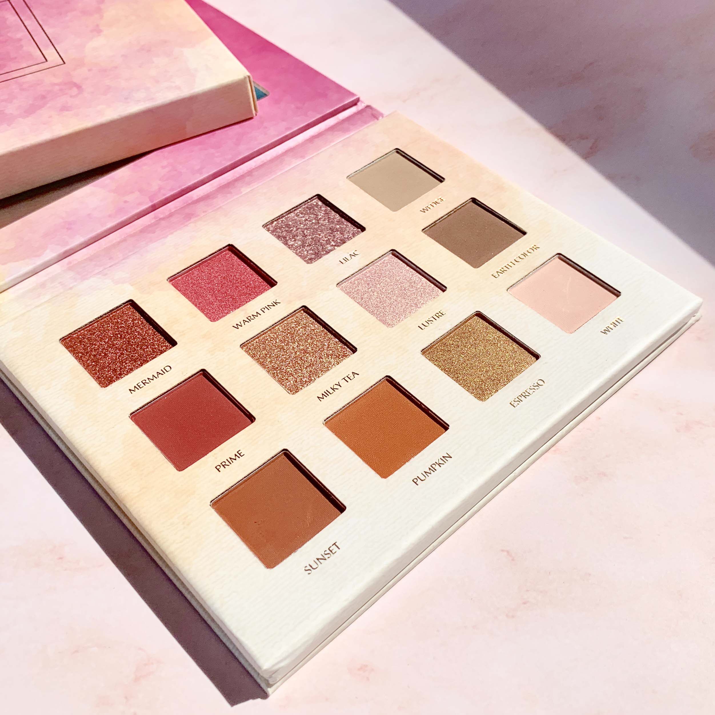 cuir葵儿璀璨星眸眼影盘12色大理石正品抖音呗呗兔美妆小铺屋同款