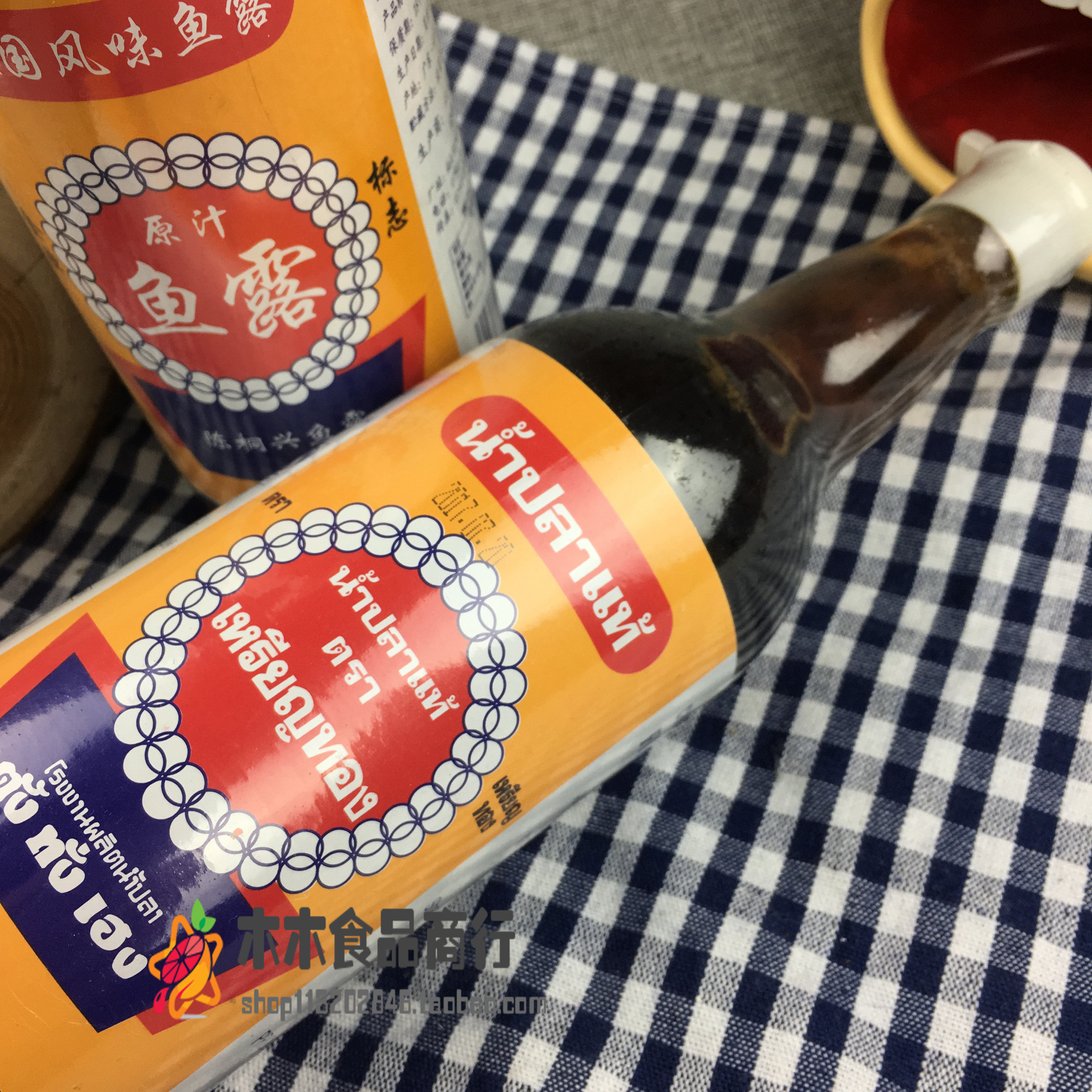 广东汕头 泰国风味原汁鱼露750ml精选韩国泡菜专用鱼露 2瓶装 包邮