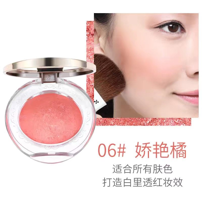 兰瑟可圈可点烤粉腮红胭脂面部提亮肤色修颜不脱腮红