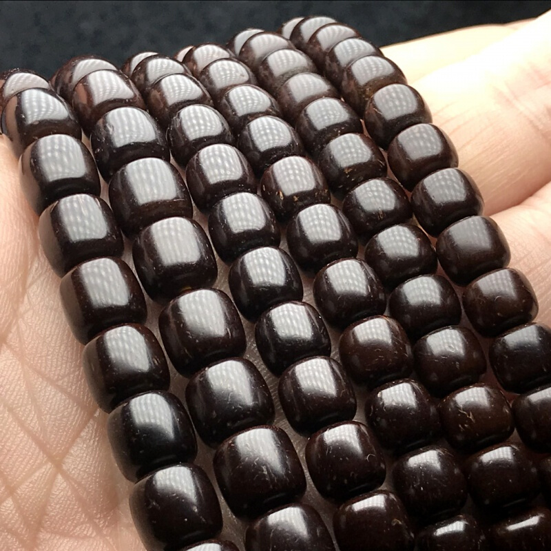 手工椰蒂抖音同款天然手链原色椰蒂手佛珠念珠佛珠