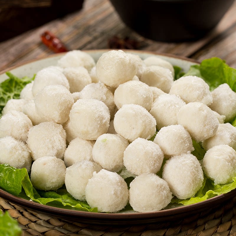 安井爆汁小鱼鱼丸25kg餐饮火锅丸带馅包丸子其它生肉制品