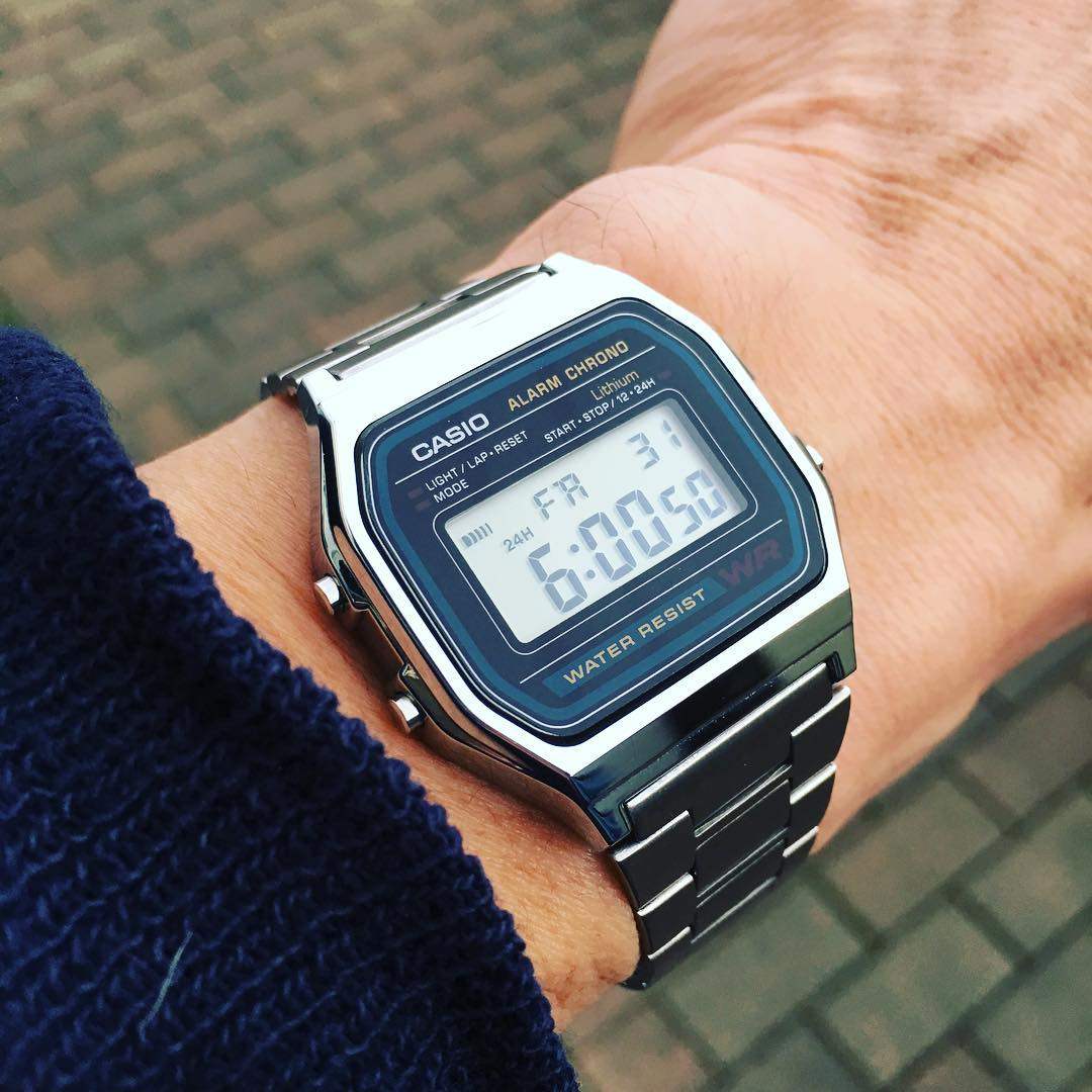 【电池用七年】卡西欧casio f-91w/f-84w/ a158wa 复古方块电子表