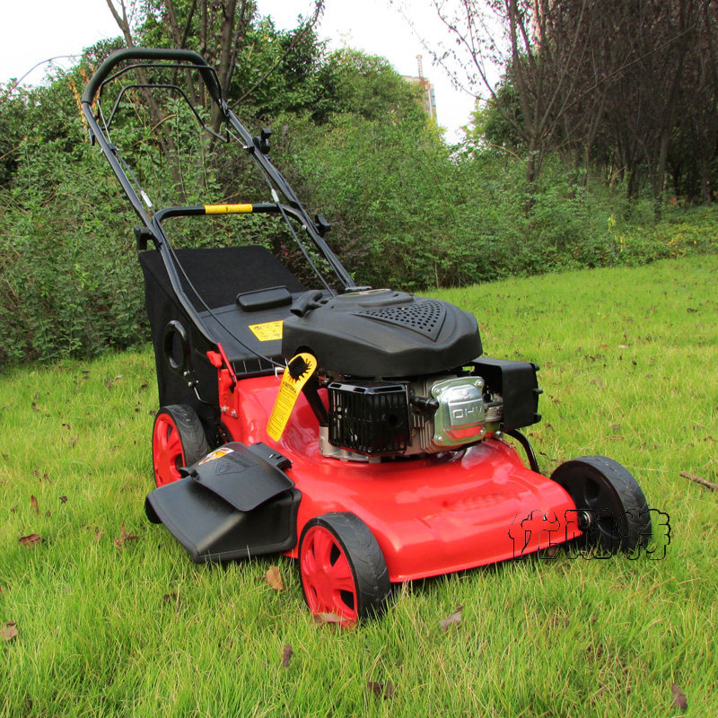 包邮20寸马力自走手推割草机汽油草坪机冲程打草机割草机