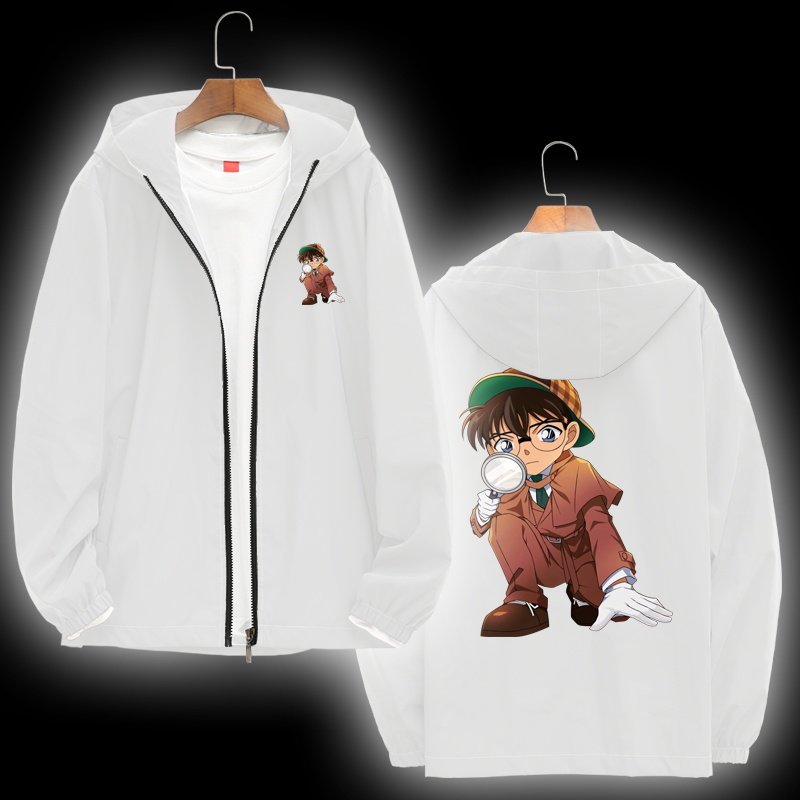 侦探柯南动漫工藤新一周边衣服青少年秋季外套夹克