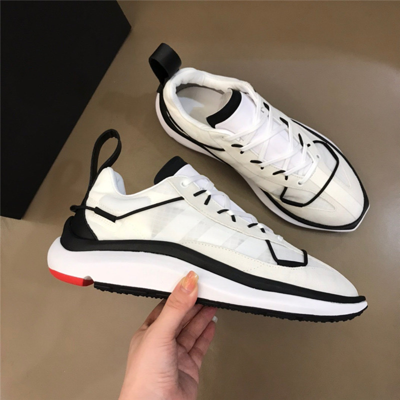 欧洲站早春黑武士KGDBY3男鞋真皮透气运动休闲厚底忍者超火老爹鞋