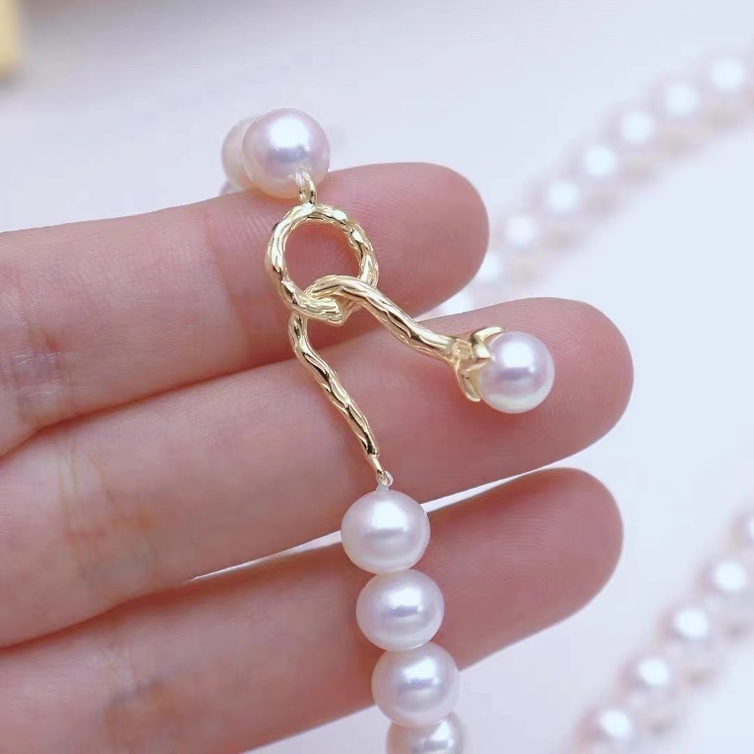 diy项链收尾配饰扣勾ot麻花手链珍珠配件扣