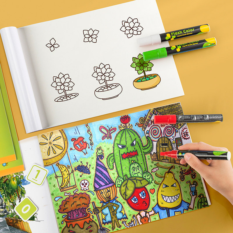 画本儿童画纸涂鸦手绘画册美术白纸大白加厚素描