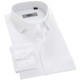 Antarctic spring men's shirt long sleeve cotton middle-aged business dress loose pure white elastic work non iron Antarctic spring men's shirt long sleeve cotton middle-aged business dress loose pure white elastic work non iron