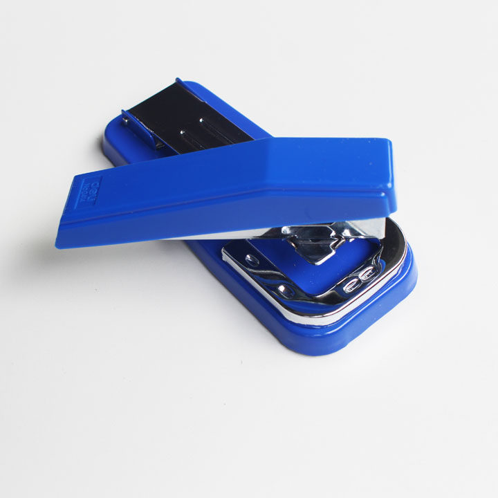 包邮得力骑马订书机旋转订书骑缝装订机中缝学生订书机