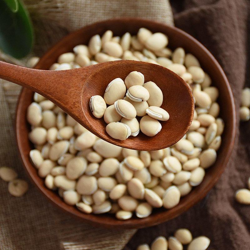扁豆白扁豆云南500g煮粥特级药用新货食用新鲜白扁豆