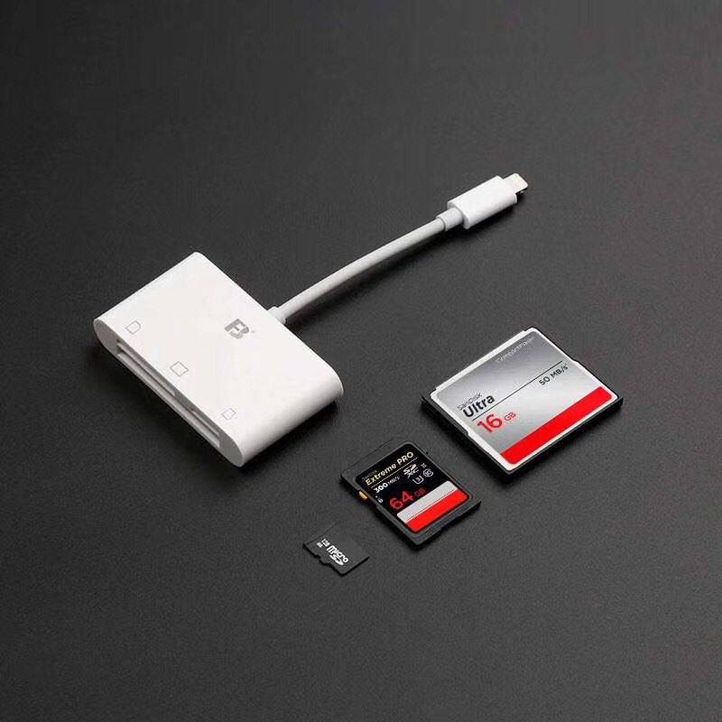 手机适用于otg16多功能三卡合一cftfsd读卡器下载读卡器