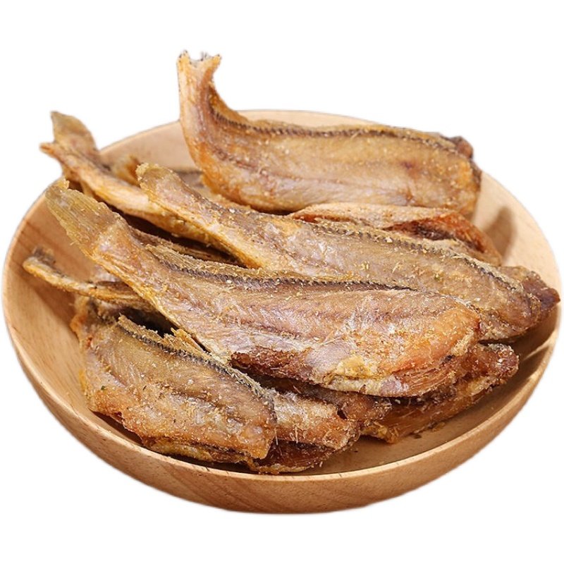 黄鱼即食香酥小黄鱼干250g海鲜零食包邮即食鱼零食