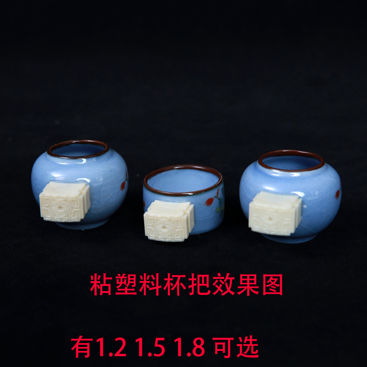 新款精品靛颏鸟食罐陶瓷鸟食碗玉鸟相思喝水杯缸食盒
