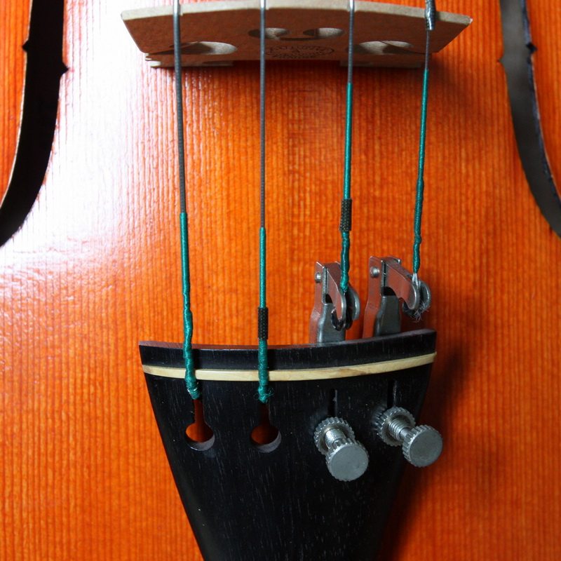 中提琴德国pirastrochromcor绿条琴弦钢弦铬钢提琴弦