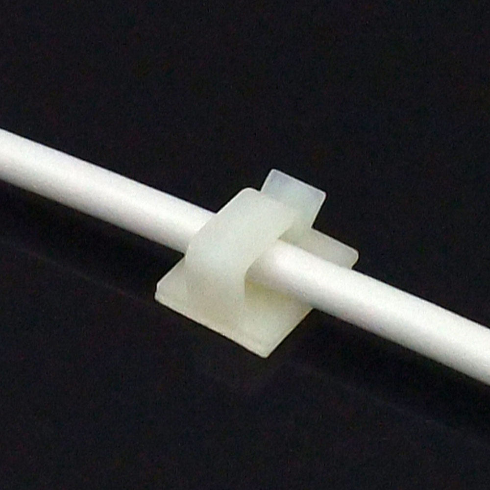 kf-link 高强度扁平网线线卡子粘贴式电线固定线夹3m胶理线器墙贴