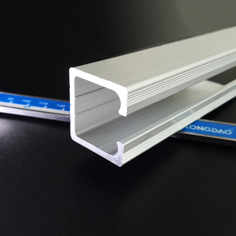 铝合金滑轨轨道型材内翻光电导轨滑槽卡槽铝型材铝材