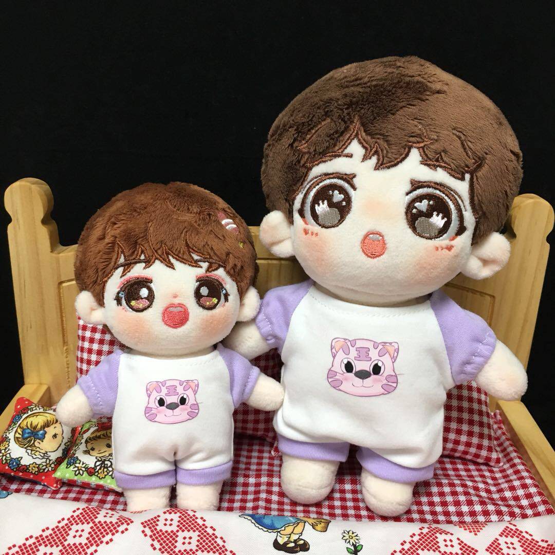 现货10cm爬爬厘米正常20cm15cm棉花娃娃玩偶连体棉花娃娃