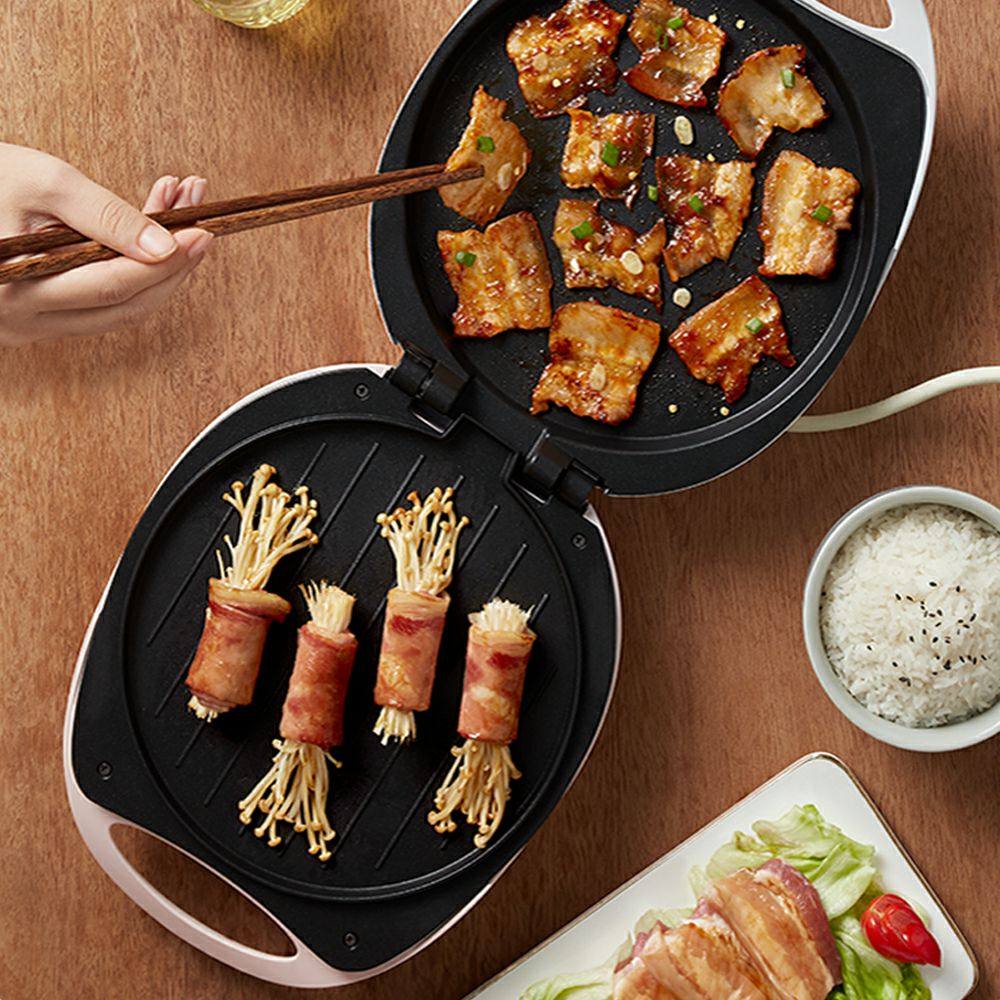 小熊电饼铛档家用双面加热烙烤饼锅薄饼机新款加深加大小型煎饼机