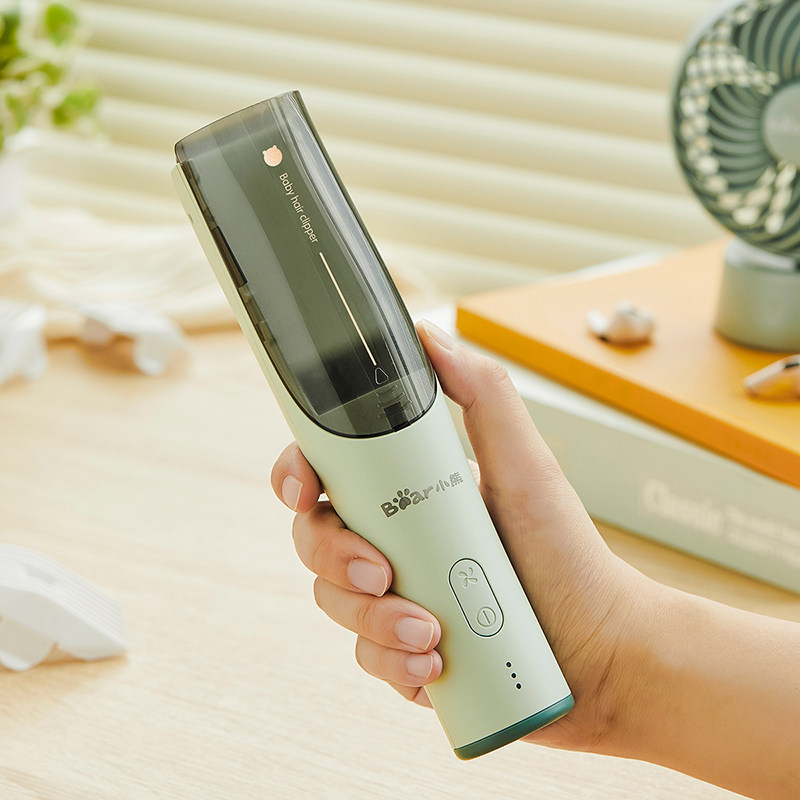 小熊婴儿理发器自动吸发儿童推子剃发剃头剃头宝宝宝理发器