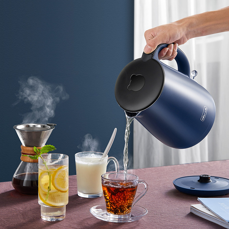 水壶小熊电热水壶烧水壶家用开水智能一体电烧水煮电热水壶