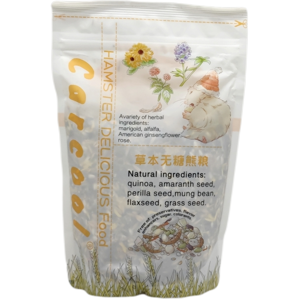 仓鼠carcool卡酷粮草本无侏儒粮熊粮仓进口配方玩具