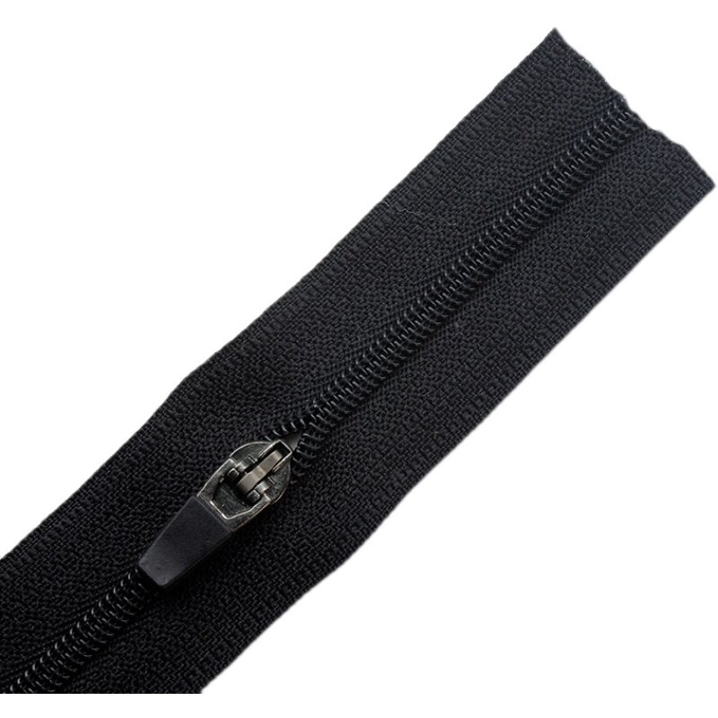 拉链3号尼龙进口防水裤兜口袋包包反面反装拉链