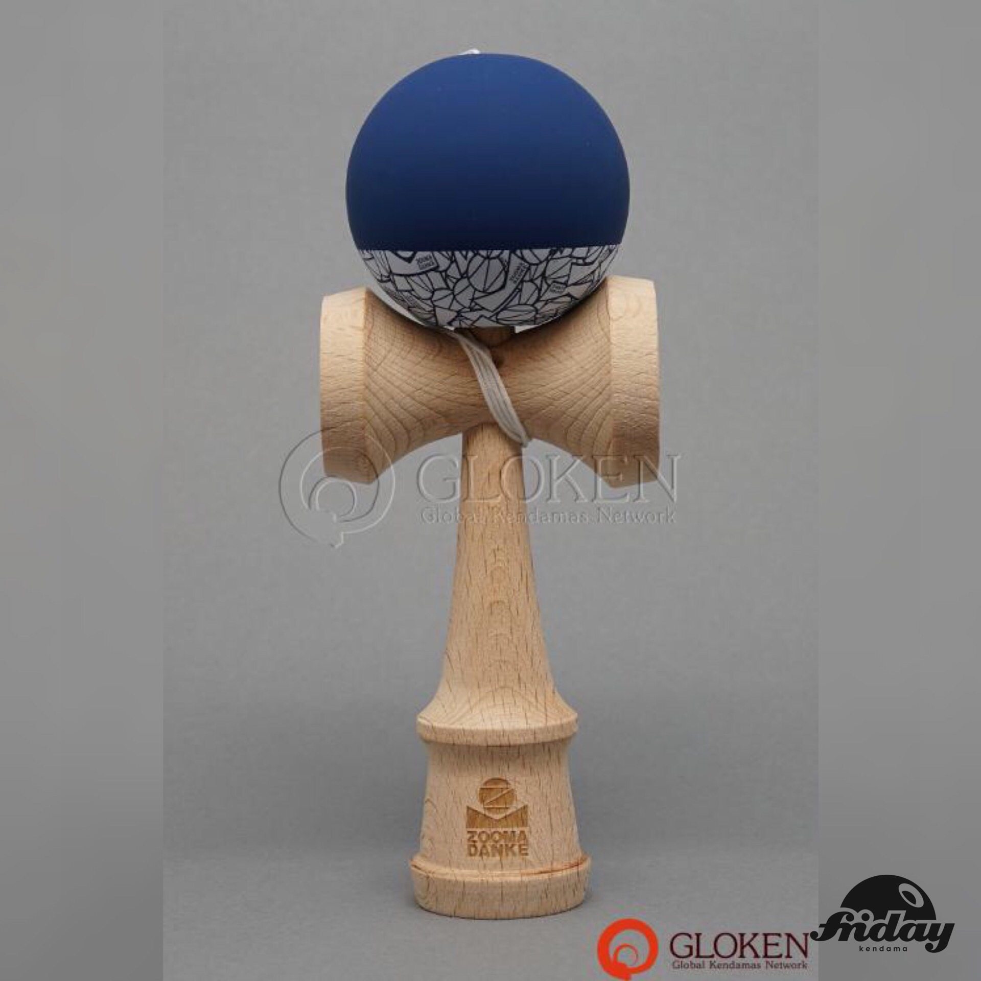 日本zoomadanke新手用手用剑玉蓝白fridaykendama剑球