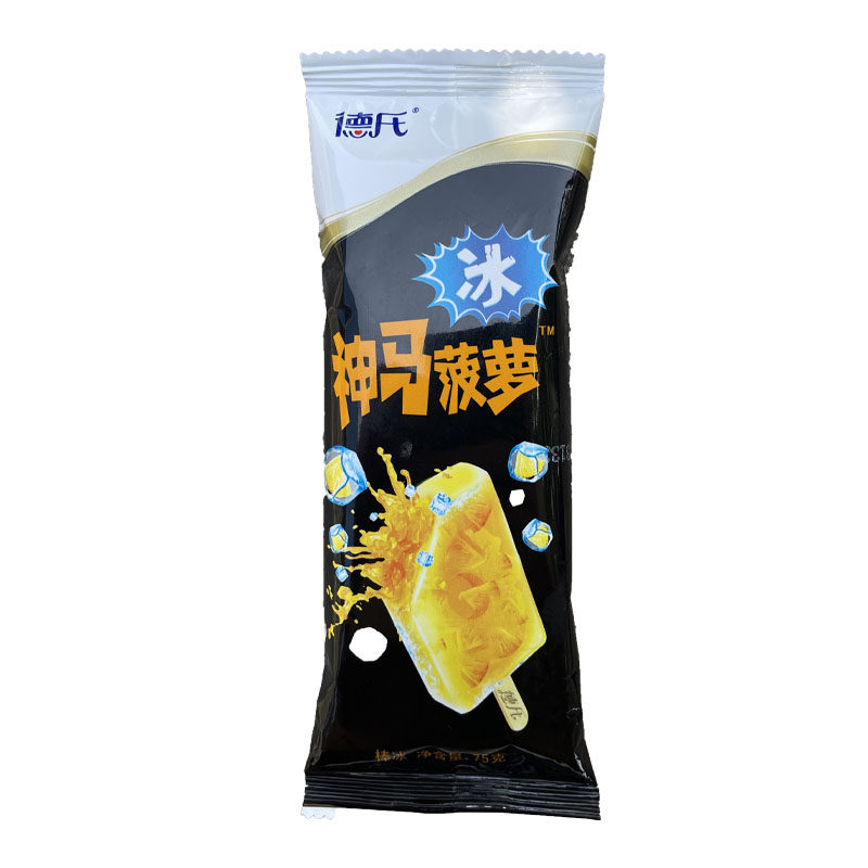 德氏大冰荔冰冰淇淋工厂菠萝冰棒水果荔枝棒冰冰淇淋