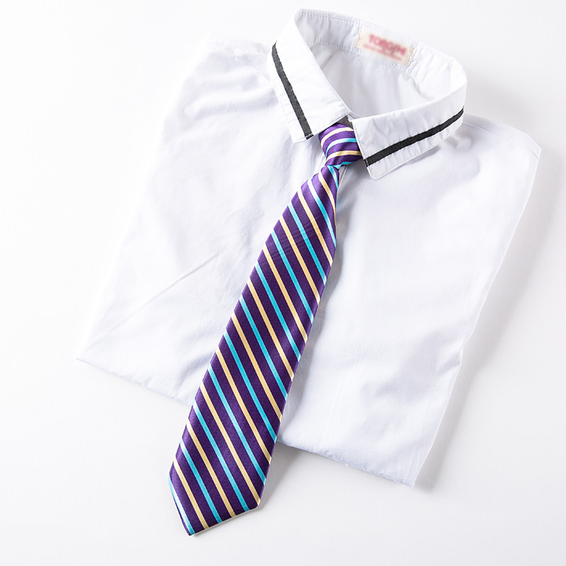 领带幼儿园中小学生校服男女领结同色色系配套蝴蝶结领带