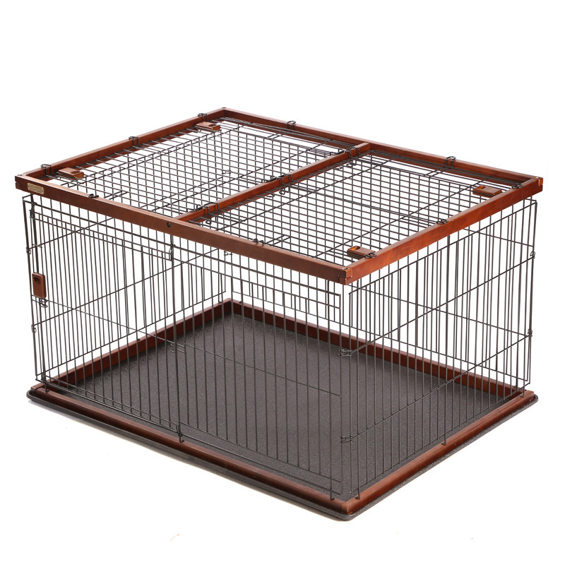隆贝得实木质笼子宠物围栏栅栏中大型笼子