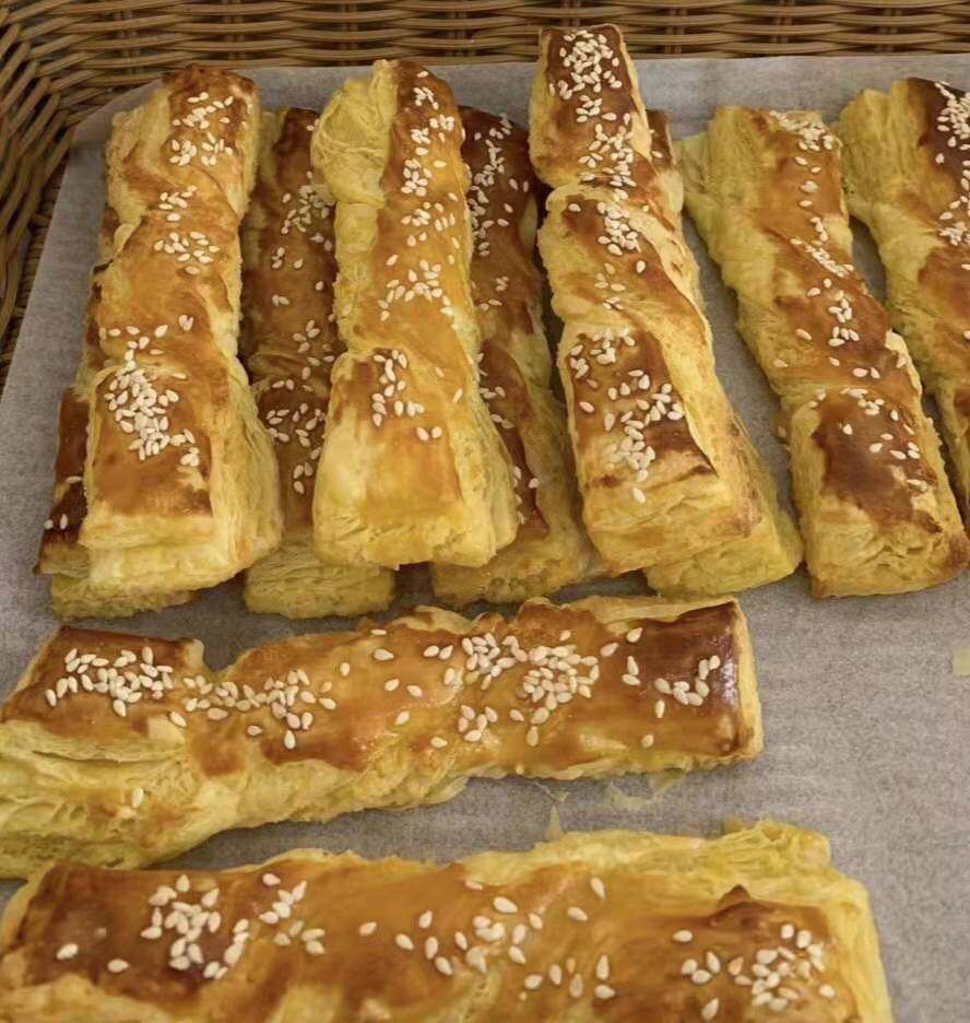 万麦椰子酥椰子条椰蓉条冷冻半成品甜品点心糕点零食冷冻面团10kg