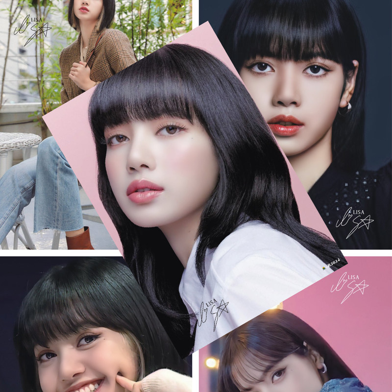 lisa单人海报2021新款blackpink组合成员韩国明星周边现代装饰画