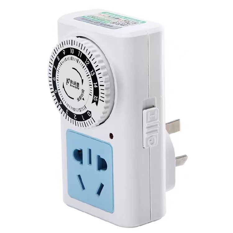 充电定时器插座电动车三轮水电电瓶保护器机械倒计时定时器