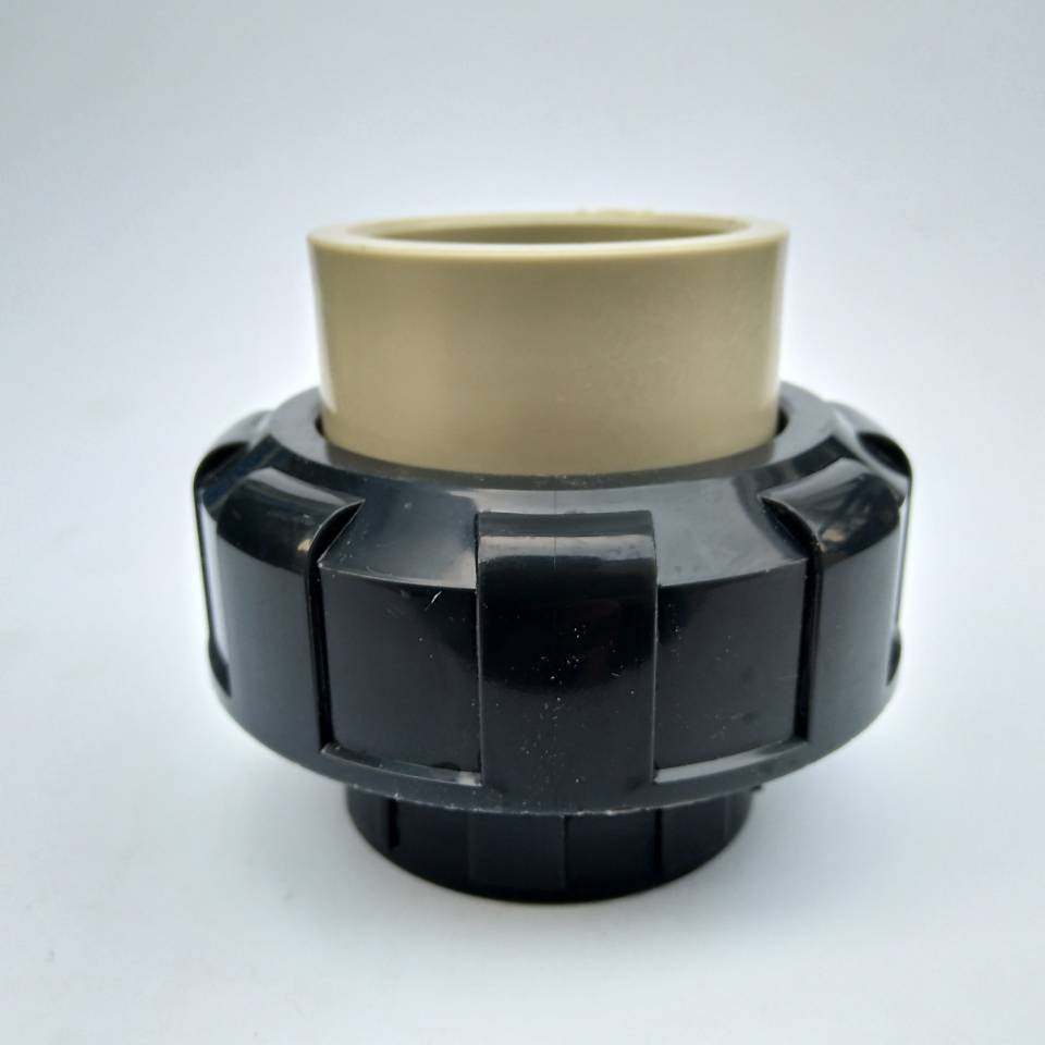 接头塑料胶粘4分配件水管热熔活接pvc转换接头