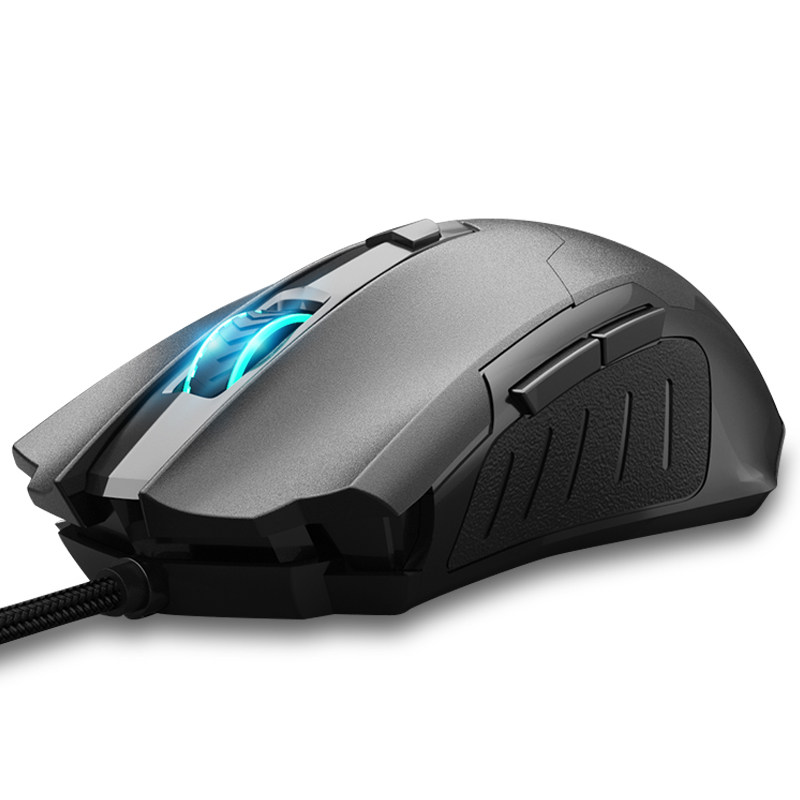 et工学求生绝地cf家用办公csgo侧键大手型有线鼠标